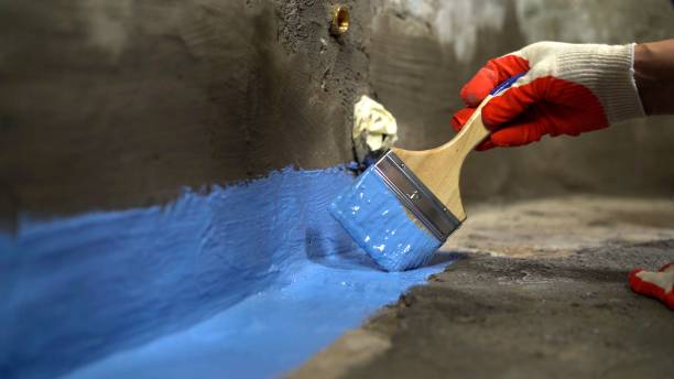SJ Waterproofing Pros commercial waterproofing team near Sonyea, NY